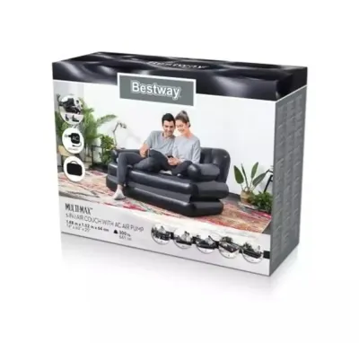 Надувной диван-трансформер 152х188х64см Multi-Max 5-in-1