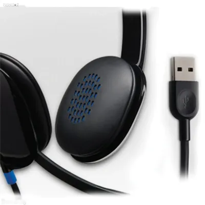 USB-гарнитура Logitech H540 Premium Stereo Headset с шумоподавлением Black