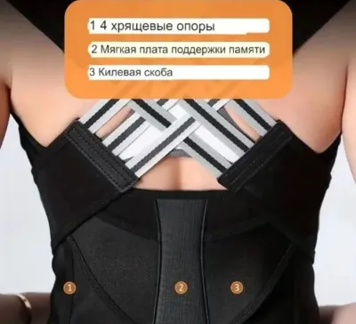Корректор осанки для спины