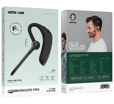 Беспроводная гарнитура Green Lion Communicate Pro Over-Ear Headset Dual Mic