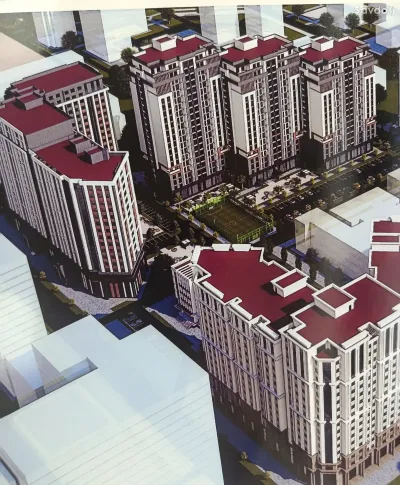 2-комн. квартира, 12 этаж, 86 м², Гулистон — миниатюра 1