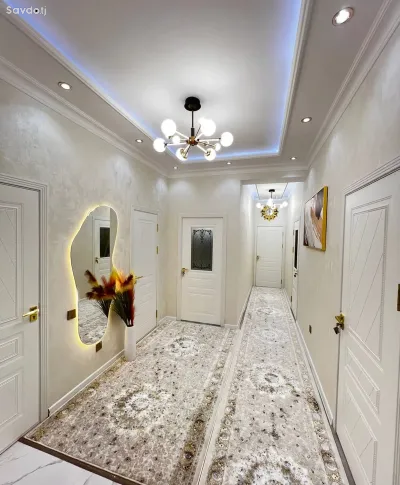 3-комн. квартира, 12 этаж, 76 м², Сино Зарафшон рядом поликлиника 14 — миниатюра 6