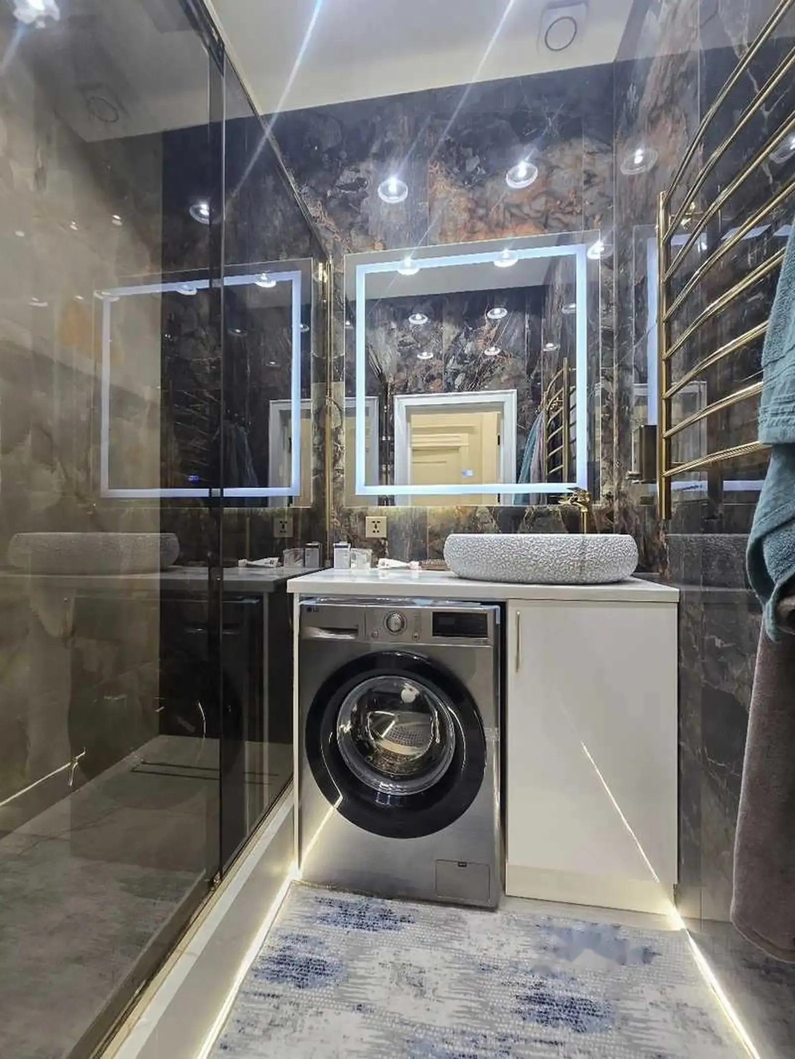 2-комн. квартира, 3 этаж, 70м², чорахаи Чал чам — миниатюра 1