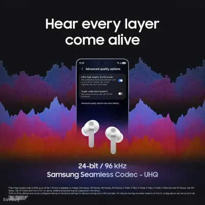 Беспроводные наушники Samsung Galaxy Buds 4 Pro, M-R640, Black