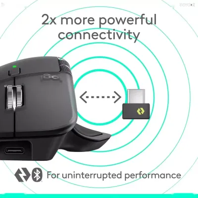 Беспроводная мышь Logitech MX Master 4 Performance Mouse 8K DPI Graphite