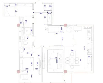 2-комн. квартира, 14 этаж, 89 м², н.Шохмансур,Овир доми Азия-Плюс — миниатюра 3