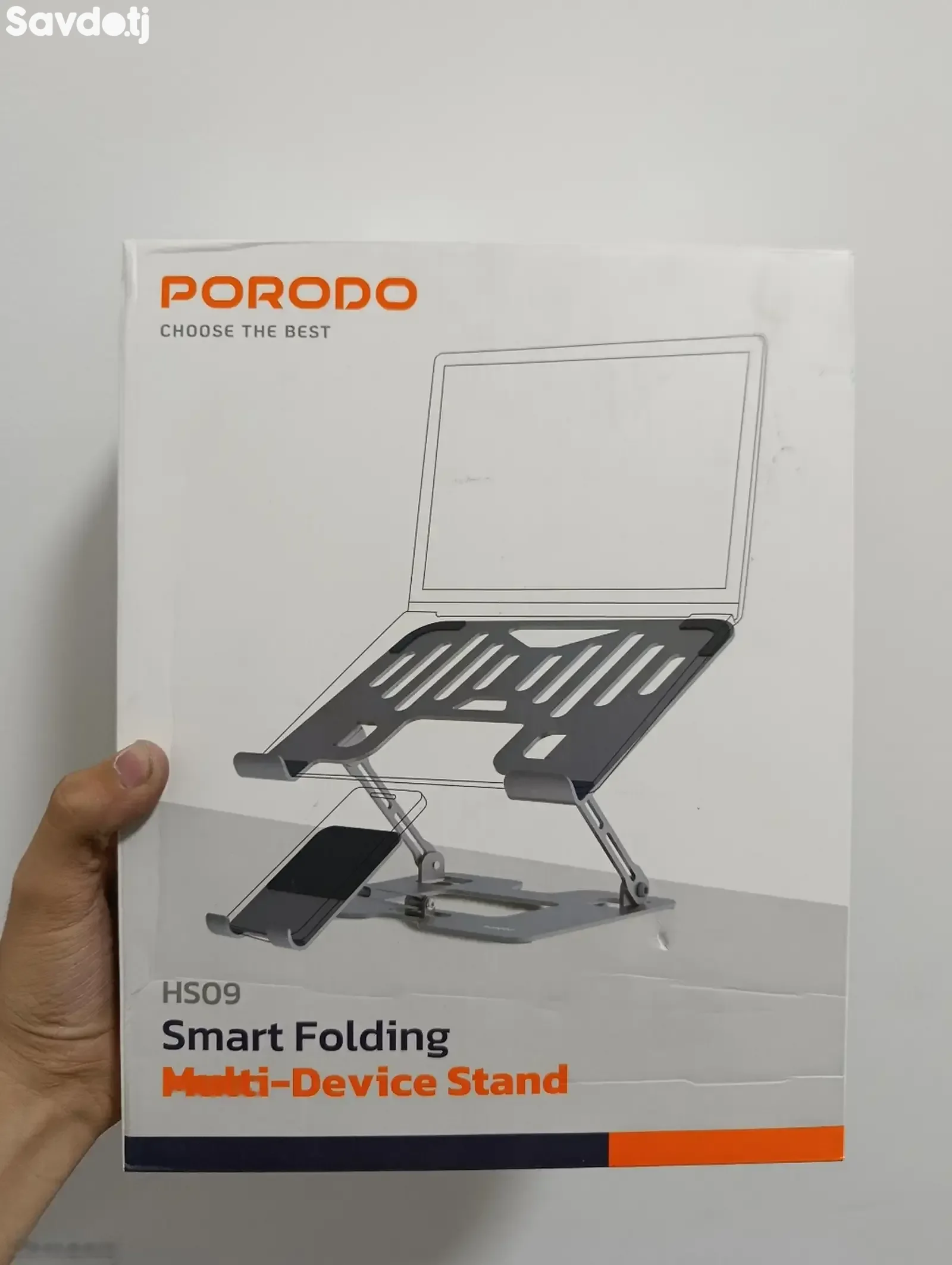 Подставка для ноутбука Porodo Smart Folding Multi-Device Stand