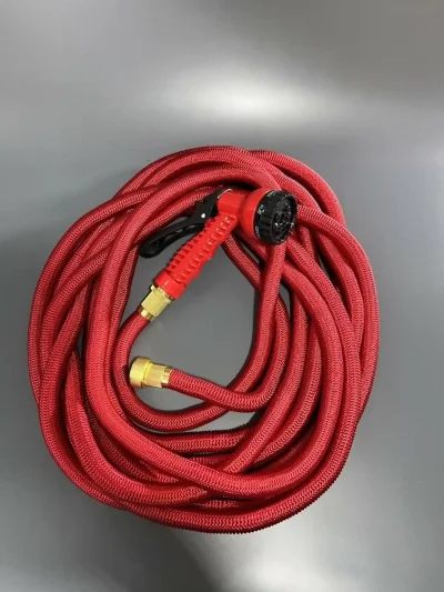 Шланг для полива растягивающийся с распылителем garden hose отзывы — миниатюра 5