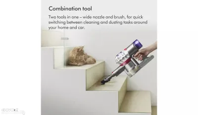 Беспроводной пылесос Dyson V8 Absolute Yellow/Nickel, UK Version