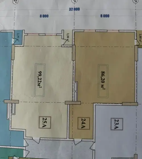 3-комн. квартира, 13 этаж, 97 м², Шохмансур — миниатюра 1