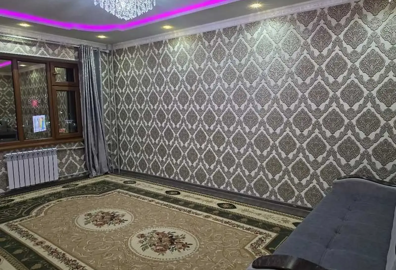 3-комн. квартира, 6 этаж, 55м², Фирдавси — миниатюра 1