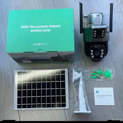 Камера 4k солнечная панель