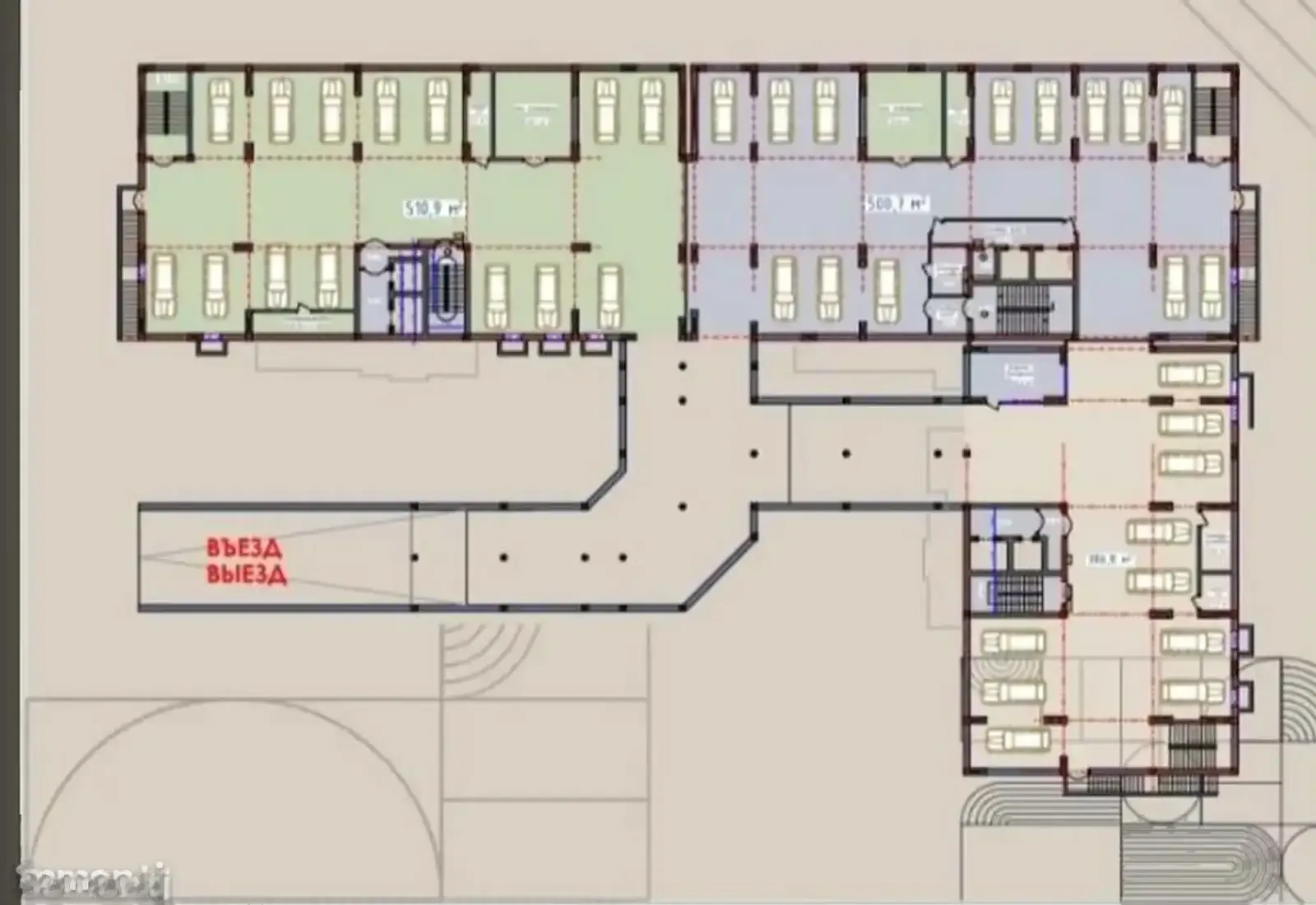 2-комн. квартира, 16 этаж, 61 м², 34 мкр — миниатюра 7
