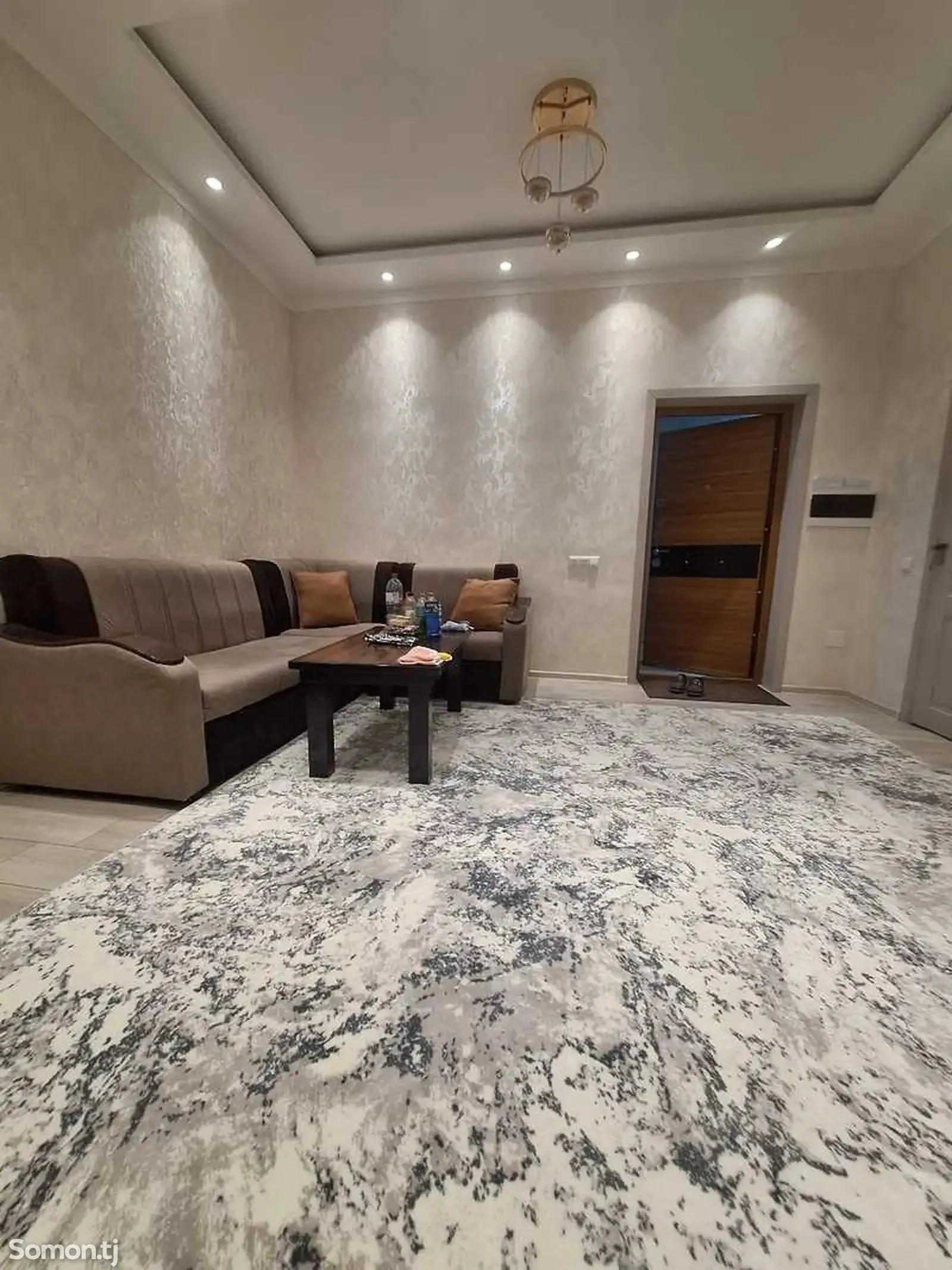 2-комн. квартира, 14 этаж, 60м², Сомони — миниатюра 2