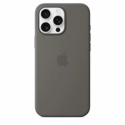 Чехол Apple iPhone 16 Pro Silicone Case with MagSafe Каменно-серый