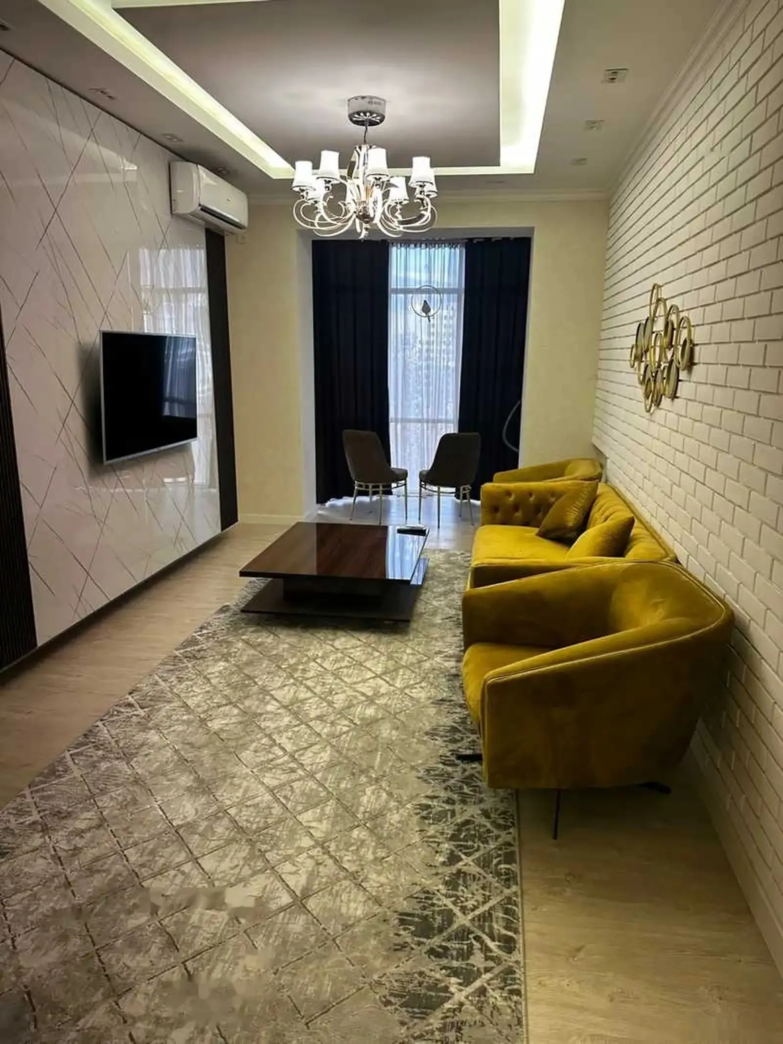 2-комн. квартира, 9 этаж, 80м², Садбарг доми Ватан — миниатюра 1