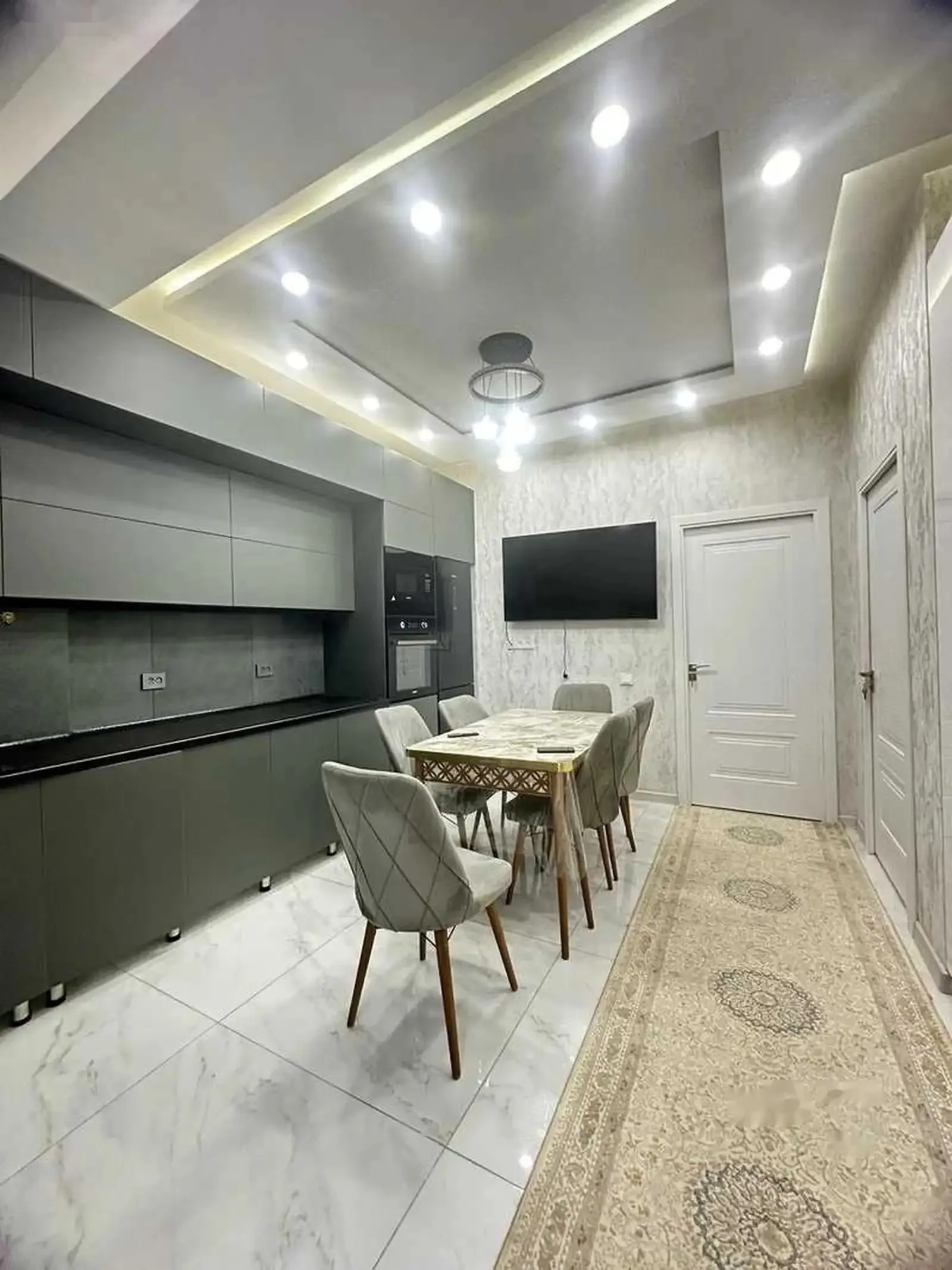 3-комн. квартира, 10 этаж, 77м², Шохмансур(Аэропорт) — миниатюра 9