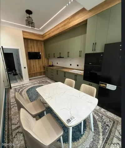 2-комн. квартира, 15 этаж, 73м², Сомони — миниатюра 1