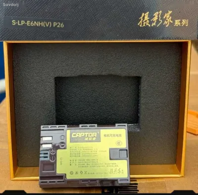 Аккумулятор Captor S-LP-E6NH P2600мA ч