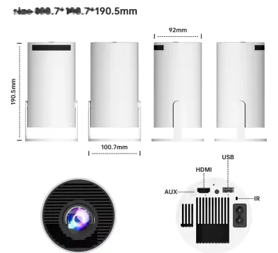Портативный проектор и игровая приставка M300 Max
