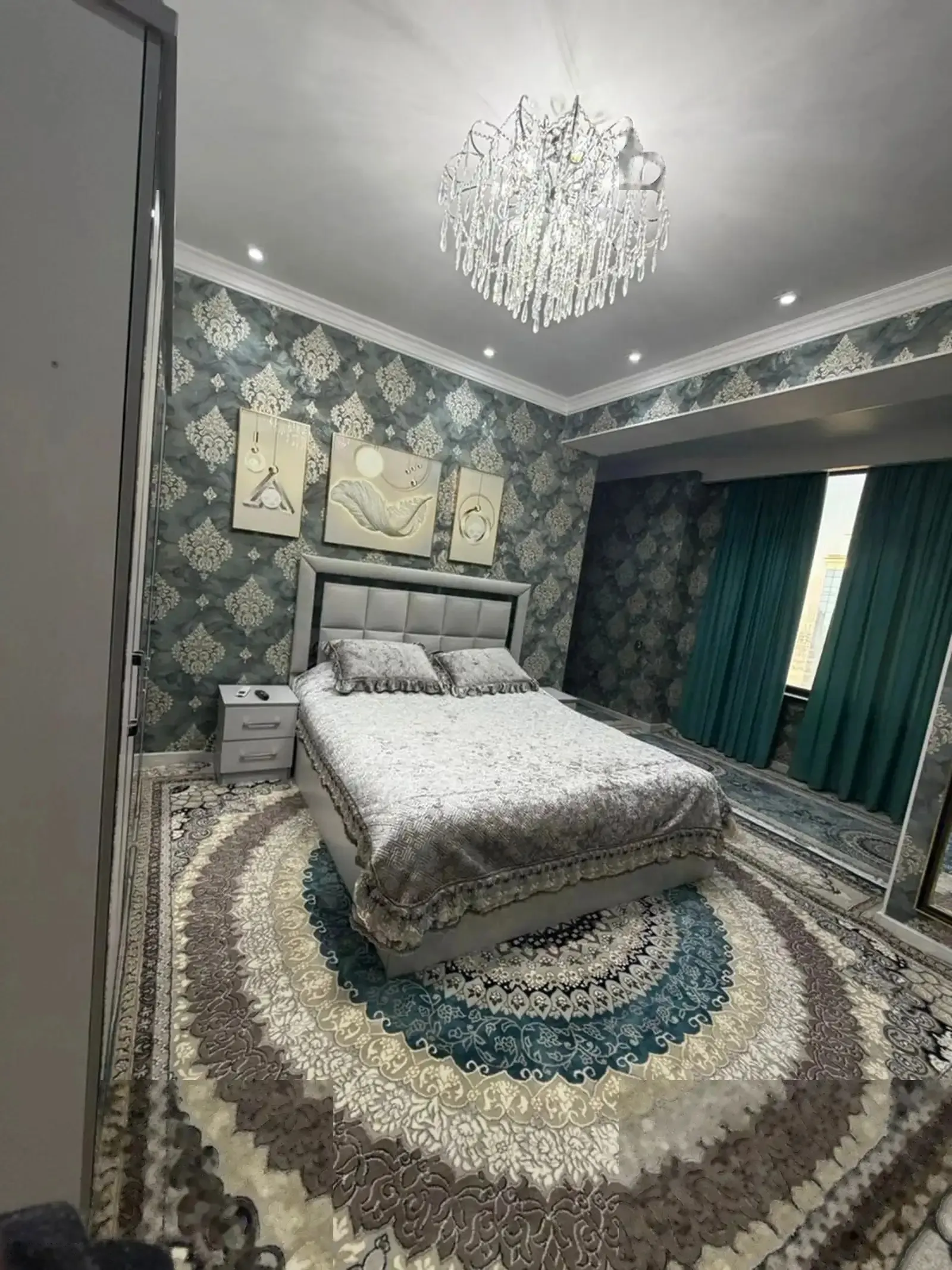 2-комн. квартира, 14 этаж, 100м², Кучаи Айни — миниатюра 1