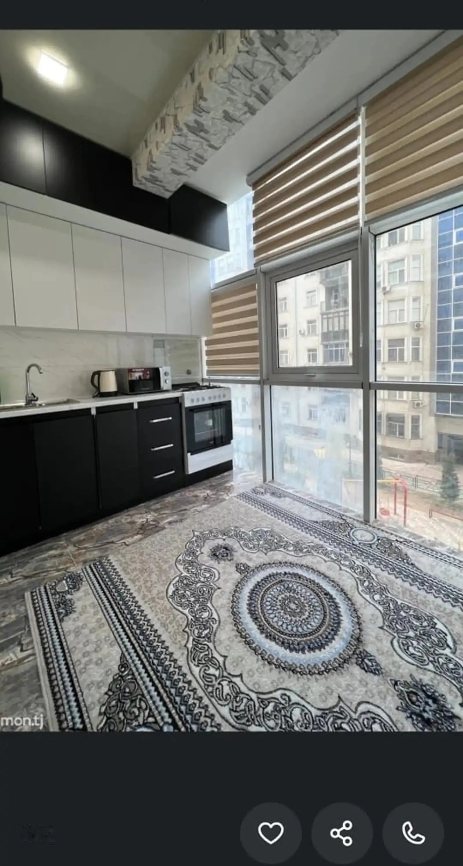 2-комн. квартира, 3 этаж, 61м², Калинин, Навобод — миниатюра 1