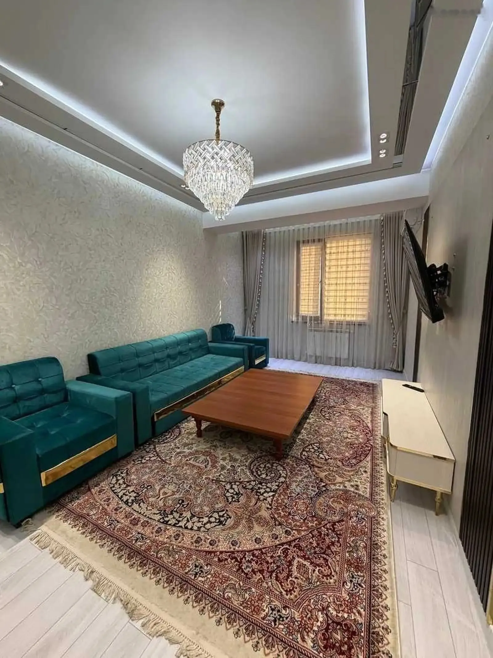 2-комн. квартира, 12 этаж, 86м², 92 мкр, пеши ресторани Райхон — миниатюра 4