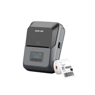 Принтер Green Lion Thermal  Printer серый