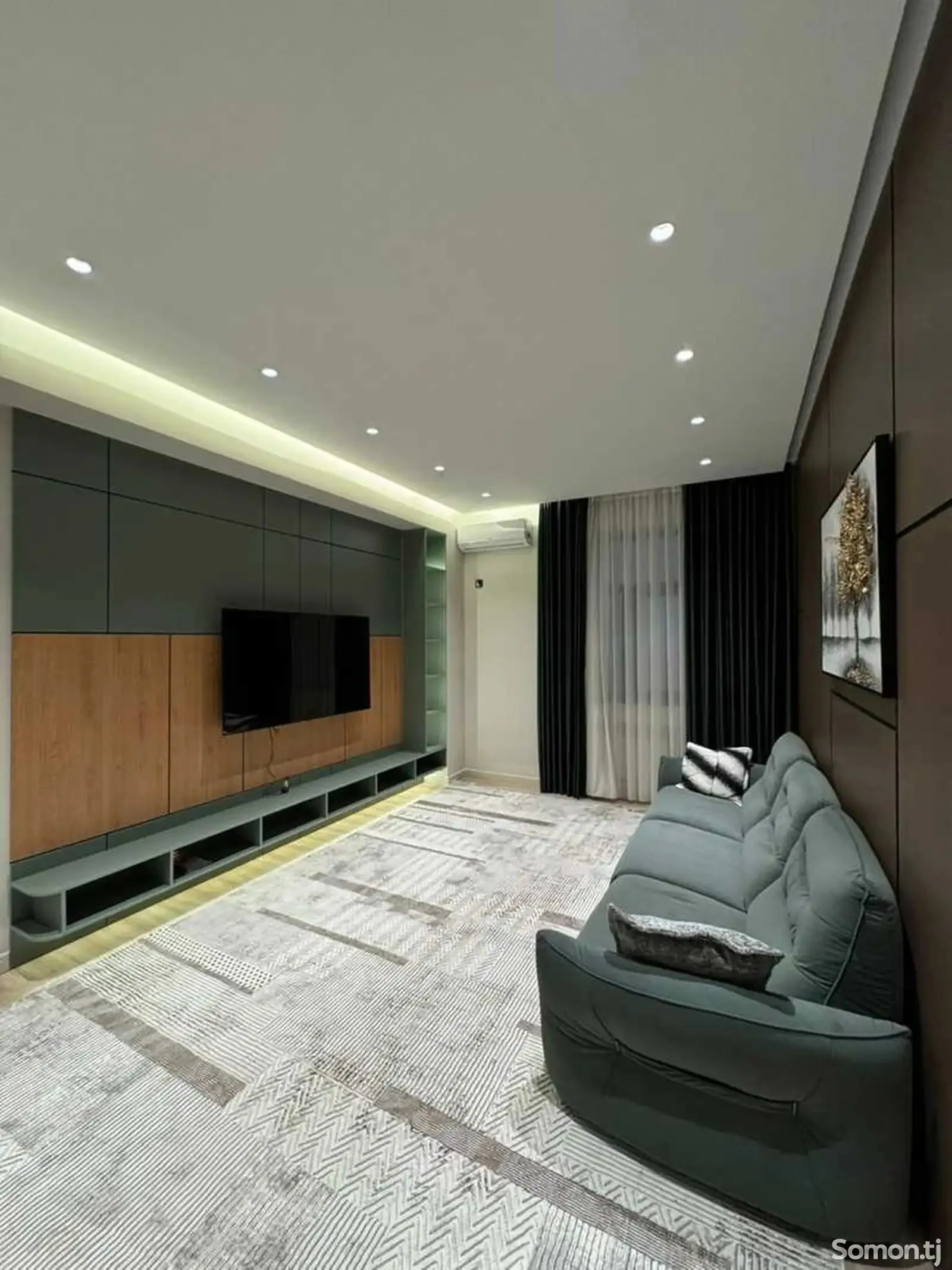 3-комн. квартира, 12 этаж, 120м², хукумати Шохмансур — миниатюра 11