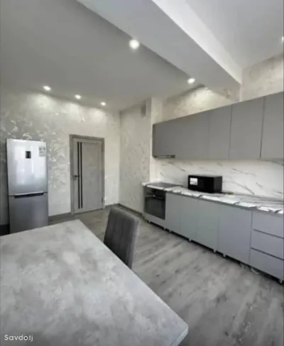 2-комн. квартира, 12 этаж, 76м², Сомони — миниатюра 5