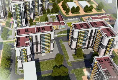 2-комн. квартира, 13 этаж, 71 м², Зарафшон — миниатюра 1