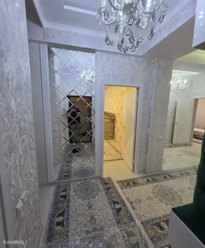 3-комн. квартира, 5 этаж, 85 м², И.Сомони ул.Карамова 17/А на против коррупция — миниатюра 3