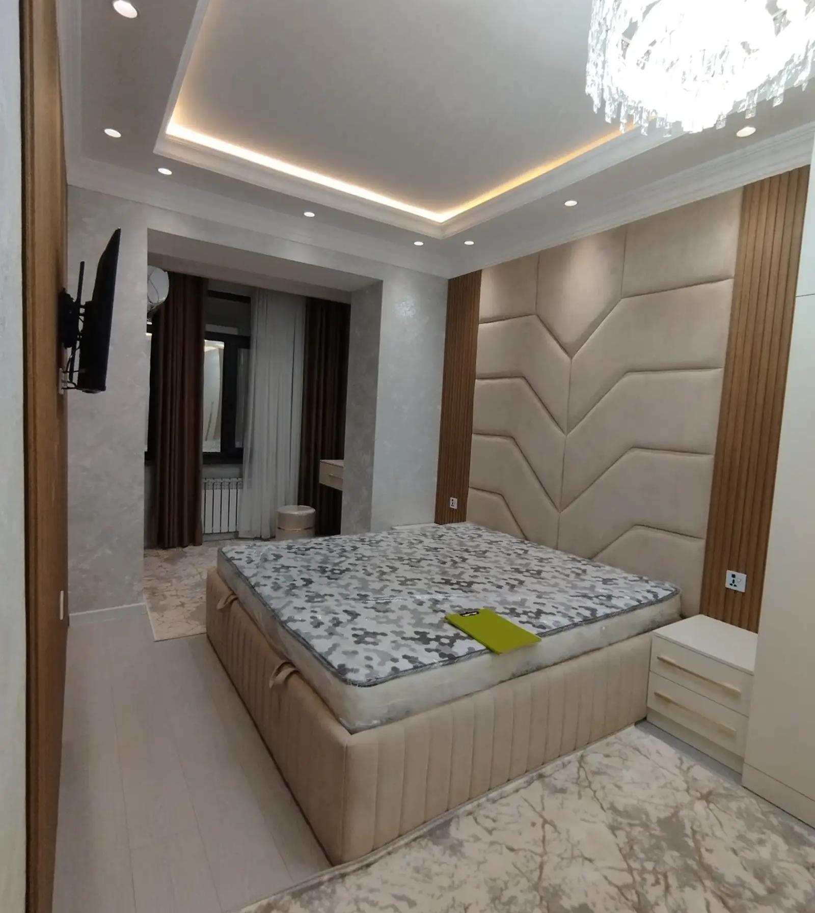 2-комн. квартира, 11 этаж, 78м², Шохмансур светофор Ашан ру баруи парки Алишер Навои — миниатюра 1