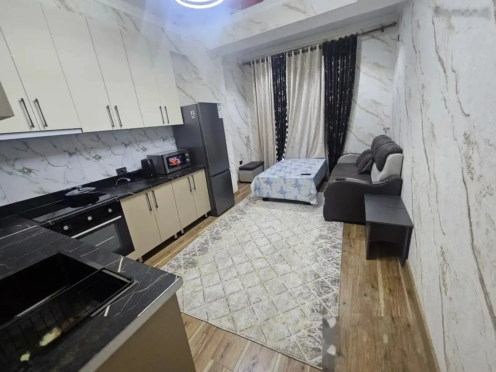 1-комн. квартира, 9 этаж, 58 м², Айни — миниатюра 5