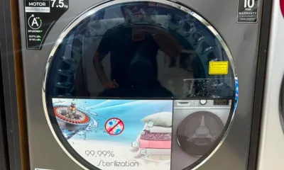 Стиральная машина 7,5 kg LG Invektor
