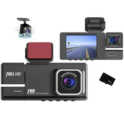 Видеорегистратор 3 в 1 Vehicle BlackBox DVR Wi-FI Full Hd