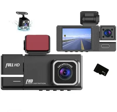 Видеорегистратор 3 в 1 Vehicle BlackBox DVR Wi-FI Full Hd