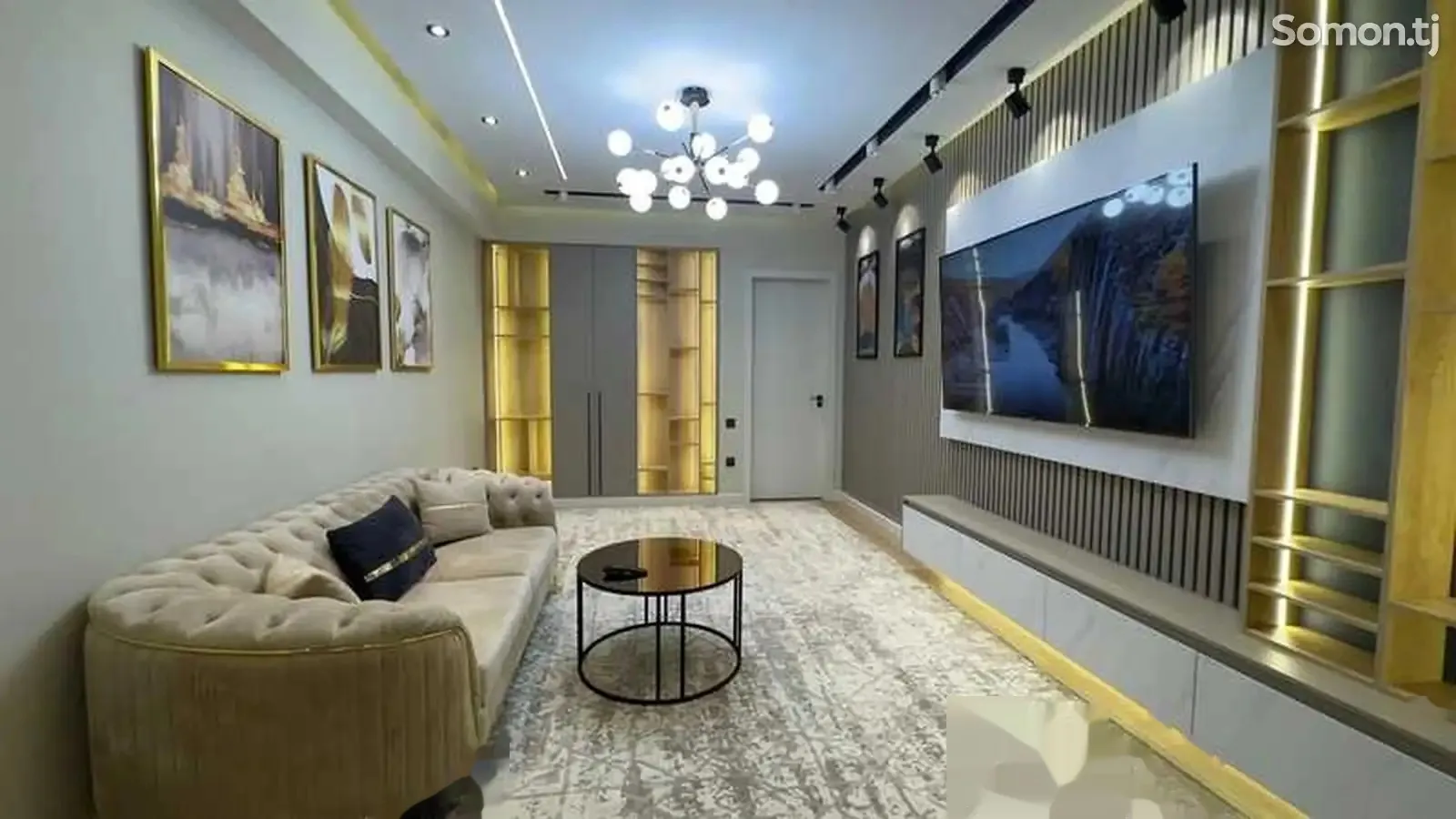 3-комн. квартира, 11 этаж, 120м², Шохмансур. Gulya Gold — миниатюра 2