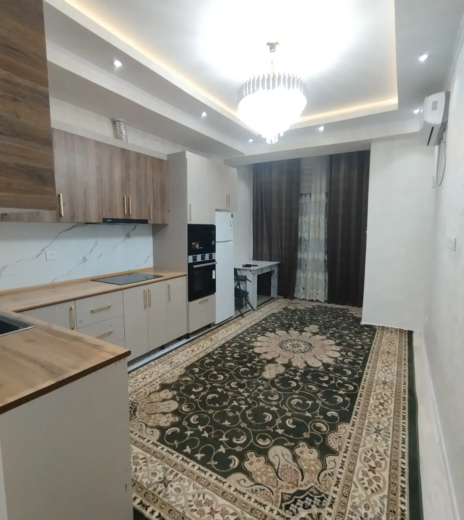 1-комн. квартира, 7 этаж, 50 м², Сомони назди Ботанический сад ва Сельхоз Институт — миниатюра 1