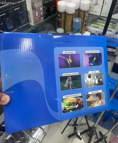 Светодиодная панель Camera light RL-900 лампа для видео и фото с пультом