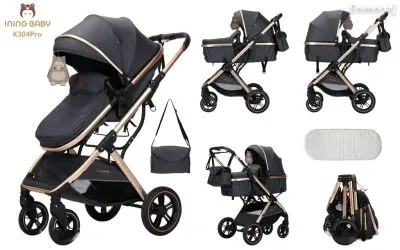 Премиум коляска INING BABY K304 Pro комфорт и стиль
