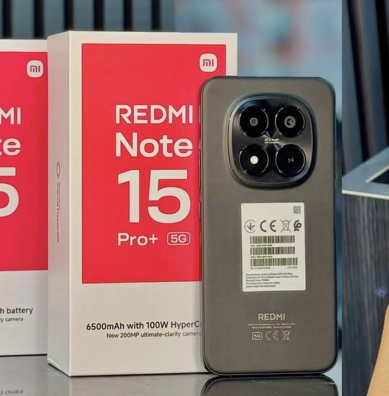 Xiaomi Redmi Note 15 Pro Plus 5G 8+4/256Gb black