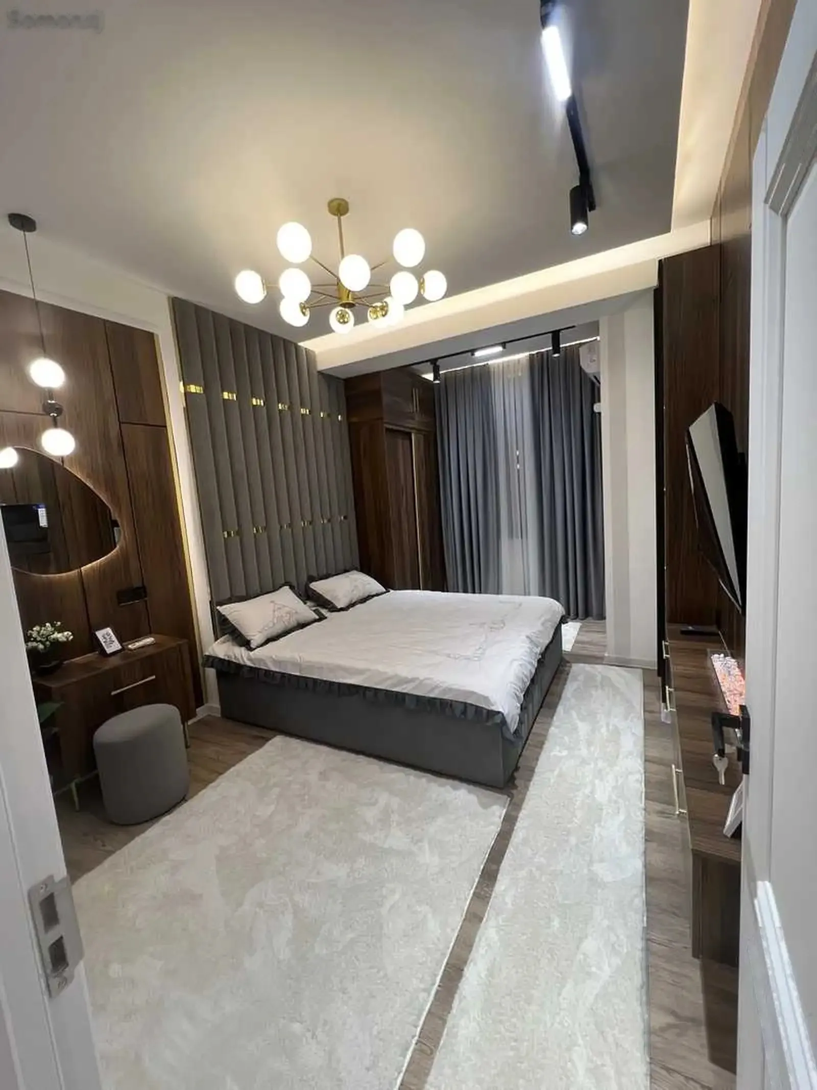 2-комн. квартира, 9 этаж, 80м², ул. Айни — миниатюра 2