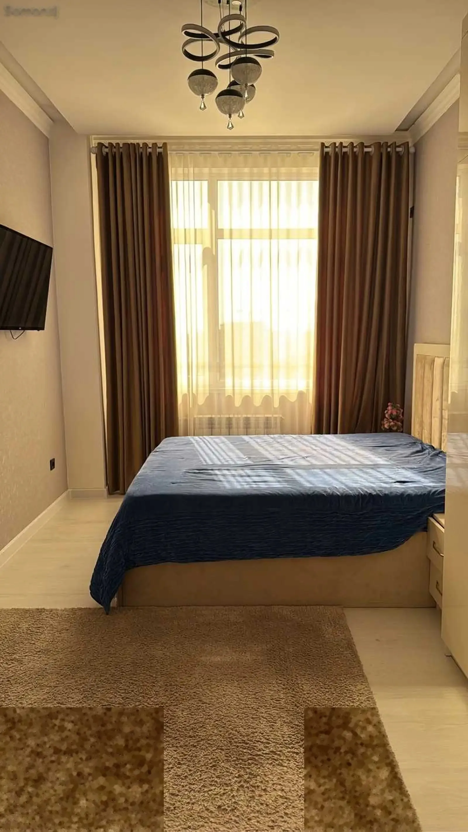 3-комн. квартира, 12 этаж, 92м², Айни — миниатюра 1