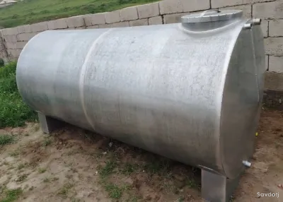 Бочка из оцинкованный стали 3000л