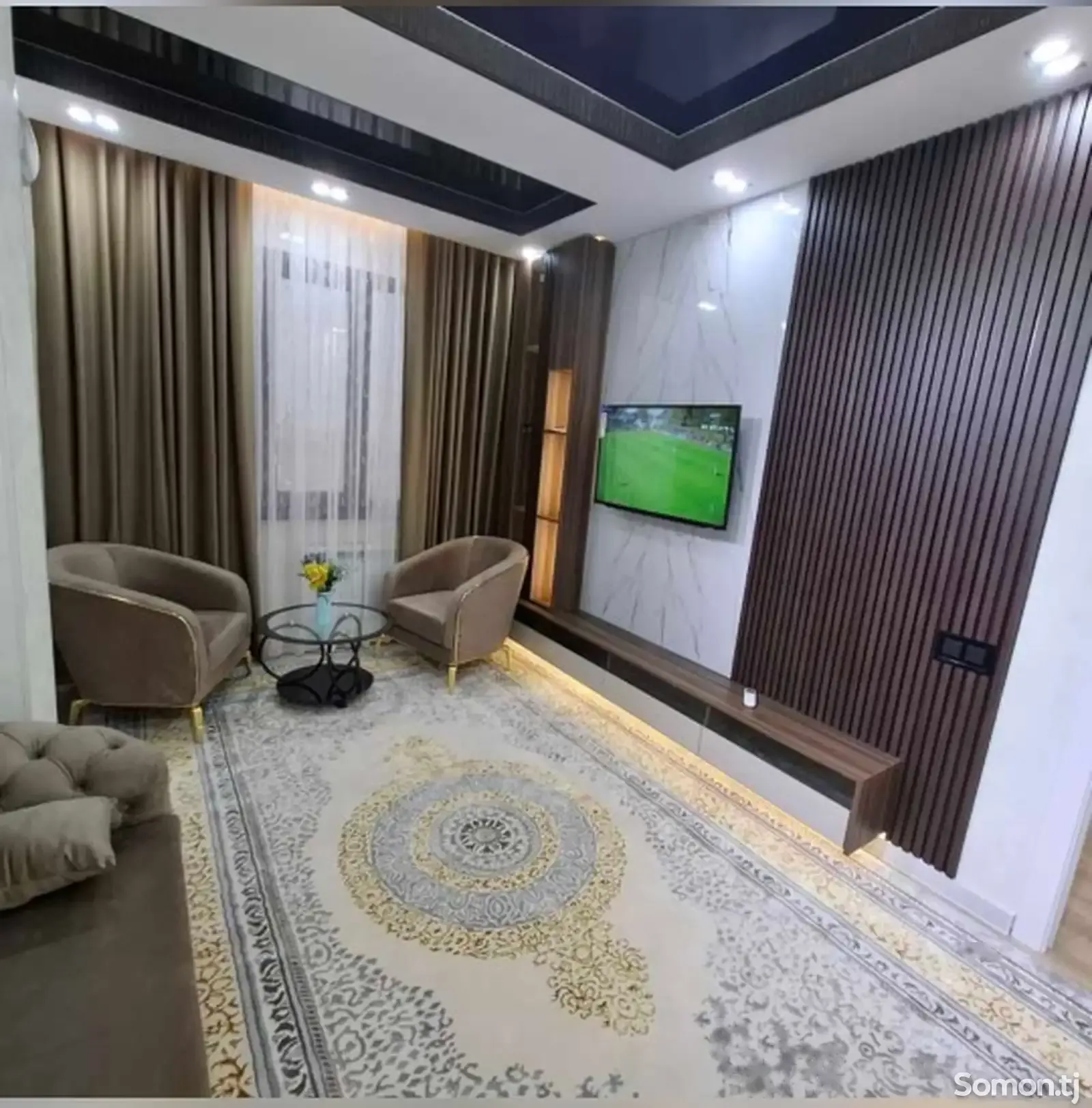 2-комн. квартира, 21 этаж, 58м², Hilton Шохмансур — миниатюра 1