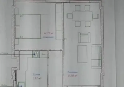 2-комн. квартира, 9 этаж, 65 м², Сино — миниатюра 8