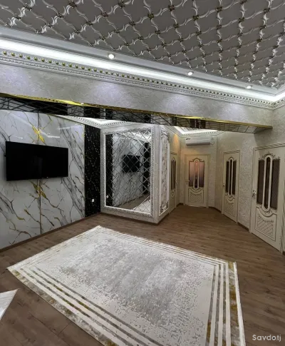 3-комн. квартира, 18 этаж, 105 м², И.Сомони Пайкари дом печать — миниатюра 3