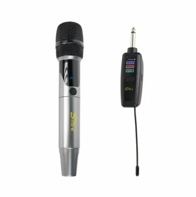 Микрофон для караоке ZQS-1M501 18650 Lithium 3.7V