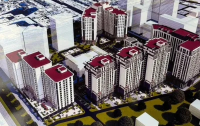 3-комн. квартира, 9 этаж, 166 м², Гулистон — миниатюра 2